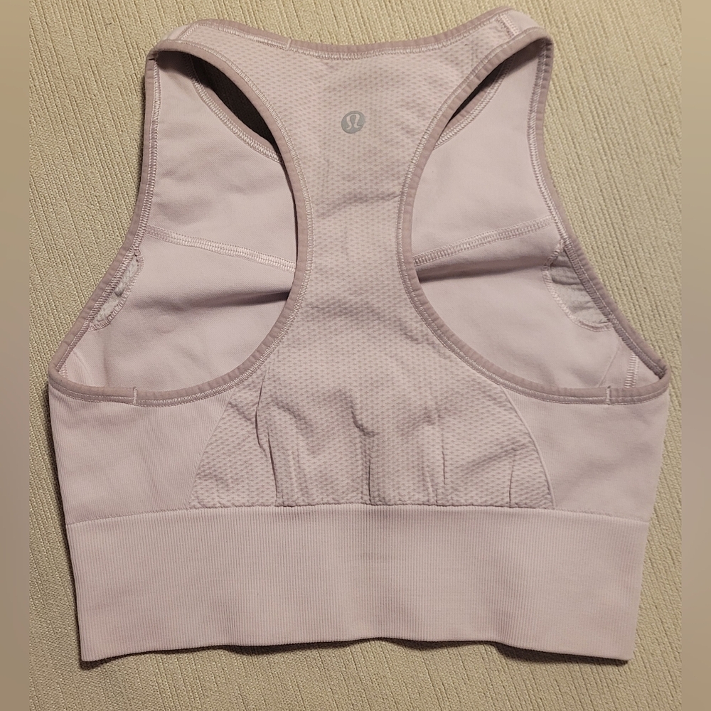 Lululemon Women's Lavender Sports Bra - Picture 2 of 5